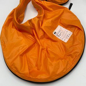 Neon orange nylon bag by Final Home